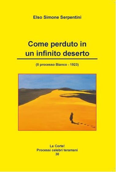 COME PERDUTO IN UN INFINITO DESERTO.