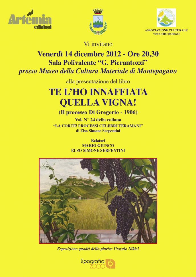 Venerdì 14 dicembre 2012